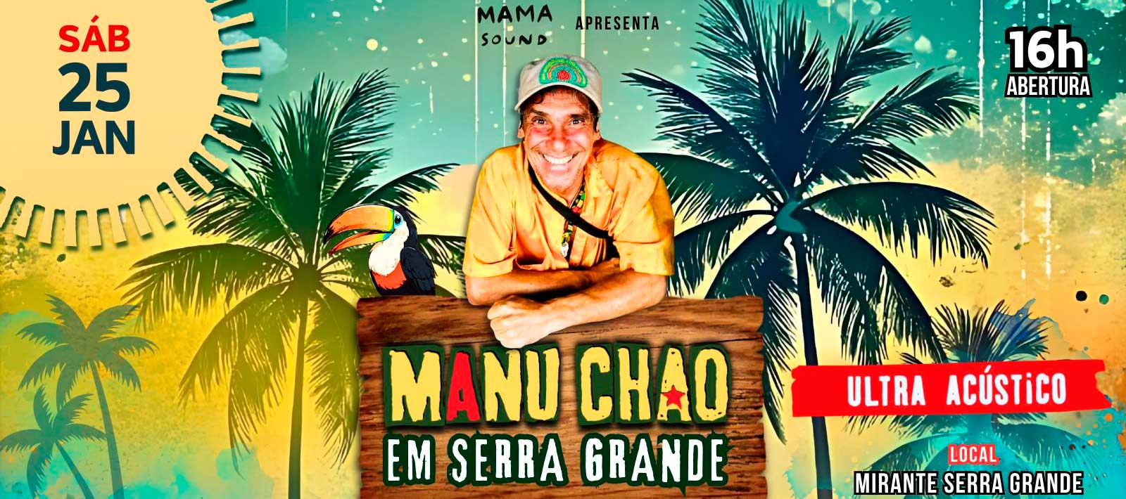 Manu Chao em Serra Grande